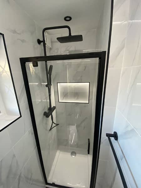 New shower installed in Hitchin